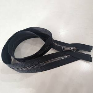 Jacket Zips 5# plastic zipper Imitating Metal C/E