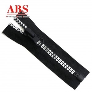 Hot & Fancy 5# Plastic Metallic Zipper for Casual Clothes O/E