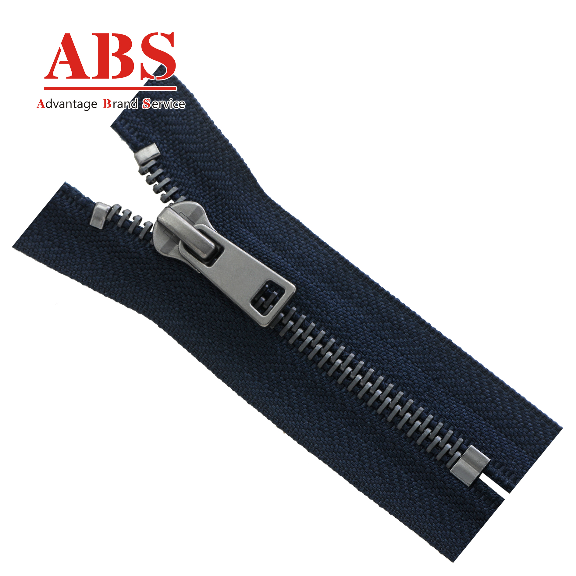 Wholesale Metal Zipper5# metal Matt black nickel close end